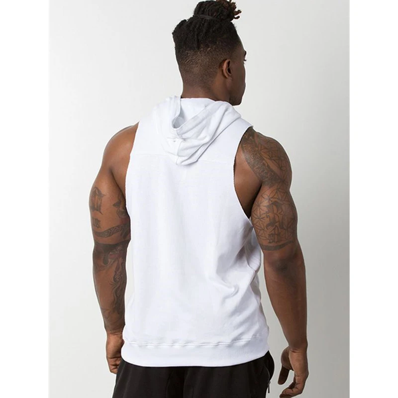 Tank Top Men Stringer Workout Vest gym (11)