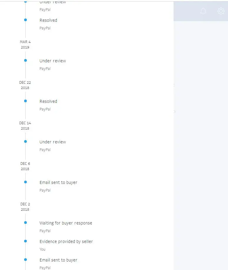 paypal history