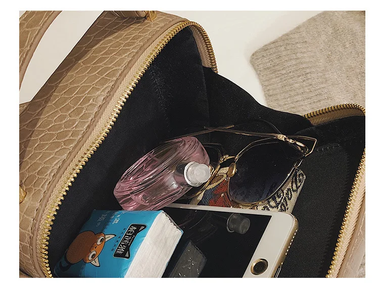 bags feminino jacaré impressões topo-alça saco