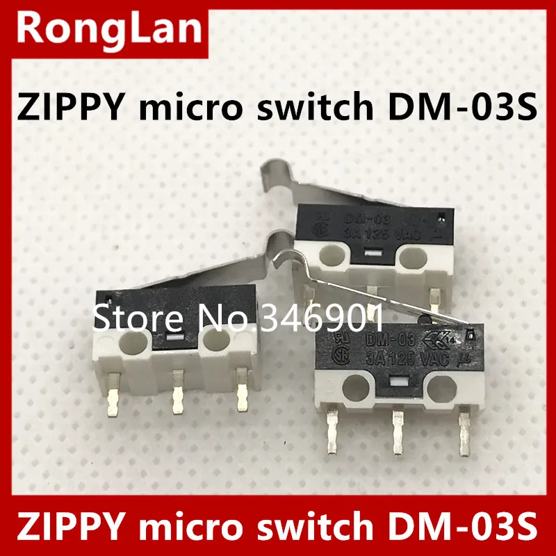 

[SA]Taiwan ZIPPY micro switch limit switch reset switch mouse switch DM-03S Single--100PCS/LOT