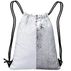 BEAU-женская сумка на шнурке с блестками Блестящий из полиэстера хозяйственная сумка через плечо дорожные сумки