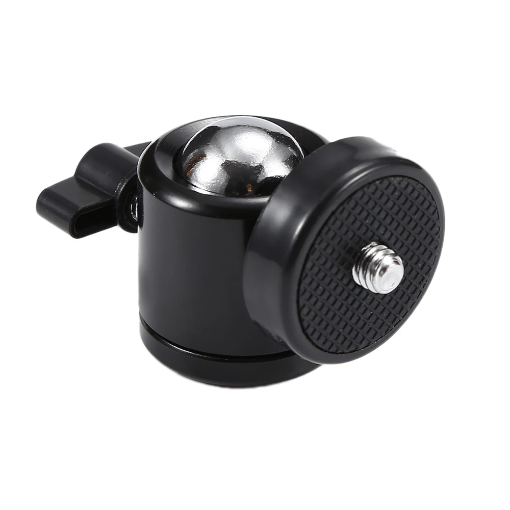 Универсальный 1/4 "мини шаровой головкой винт штатива свет кронштейн поворотный держатель DSLR Камера видеокамеры для DSLR аксессуары