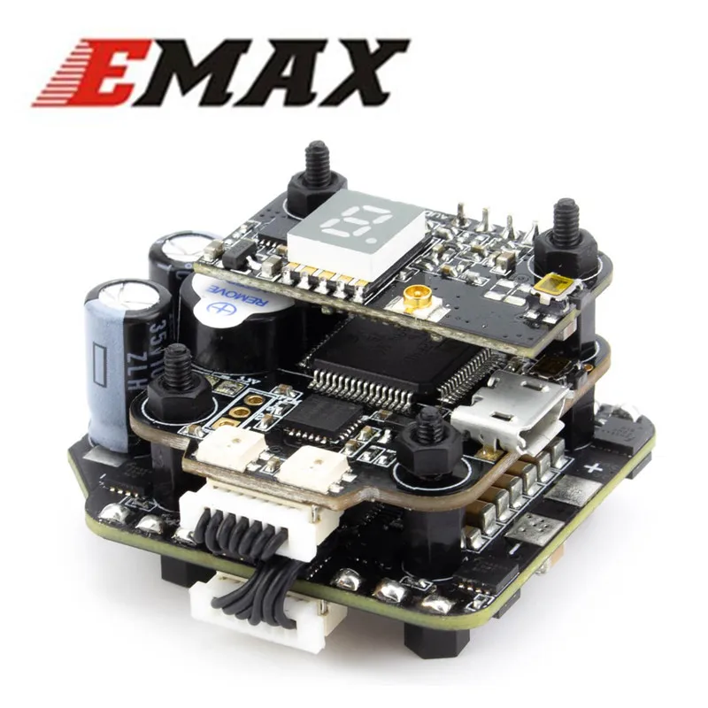 

EMAX Mini Magnum 2 Stack - F4 BLHELI32 35amp 3-6s VTX ESC Flight Controller All In One For Quad Drone 40%Off