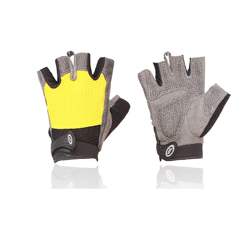Summer Cycling Cycle Bike Bicycle Half Finger Less Breathable GLOVES MITTS FITNESS TRAINING BODY BUILDING