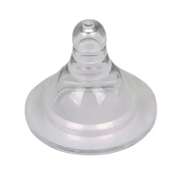 

Baby Wide-caliber Nipple Equipped With Wide-mouth Bottles Baby Pacifiers Breast Milk Real Nipples Small Round HOT