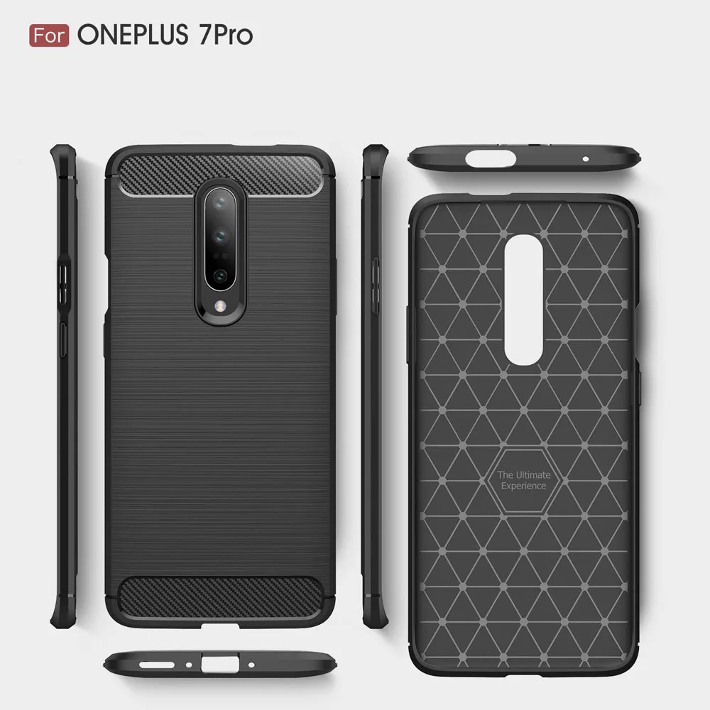 

Carbon Fiber Coque Cover For Oneplus 7 Pro Case For Oneplus 6T 6 One Plus 5T 5 oneplus 3T 3 Phone Back Coque Cover Capa Oneplus7
