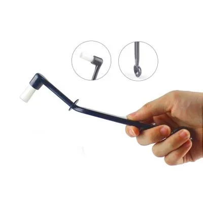 

New 2 In 1 Dual-Use Nylon Espress Coffee Machine Cleaning Brush Coffee Spoon Machine Group Head Coffee Cleaning Brush