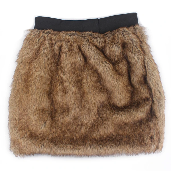 Faux fur skirt Clearance