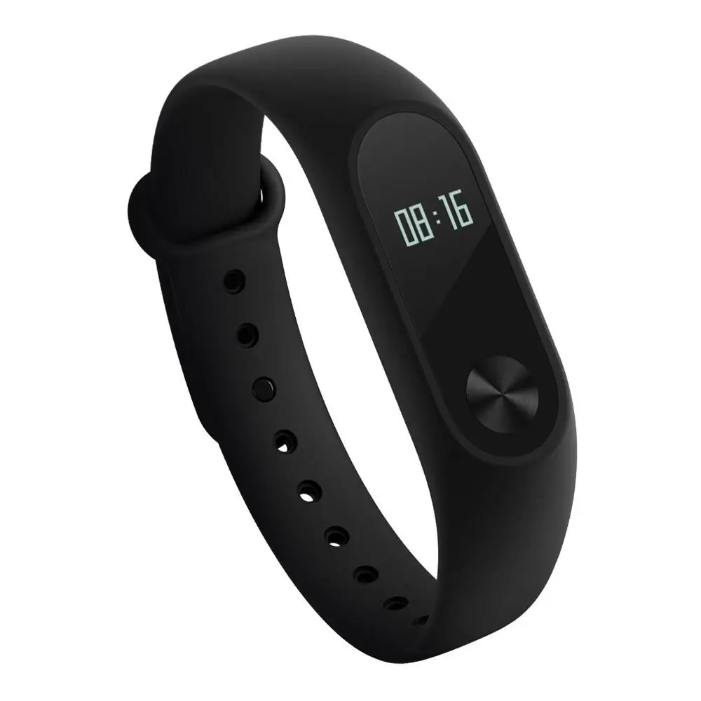 Xiaomi mi Band 2 умный Браслет mi band 2 Браслет фитнес-трекер OLED дисплей тачпад с пульсометром - Цвет: Xiaomi Mi Band 2