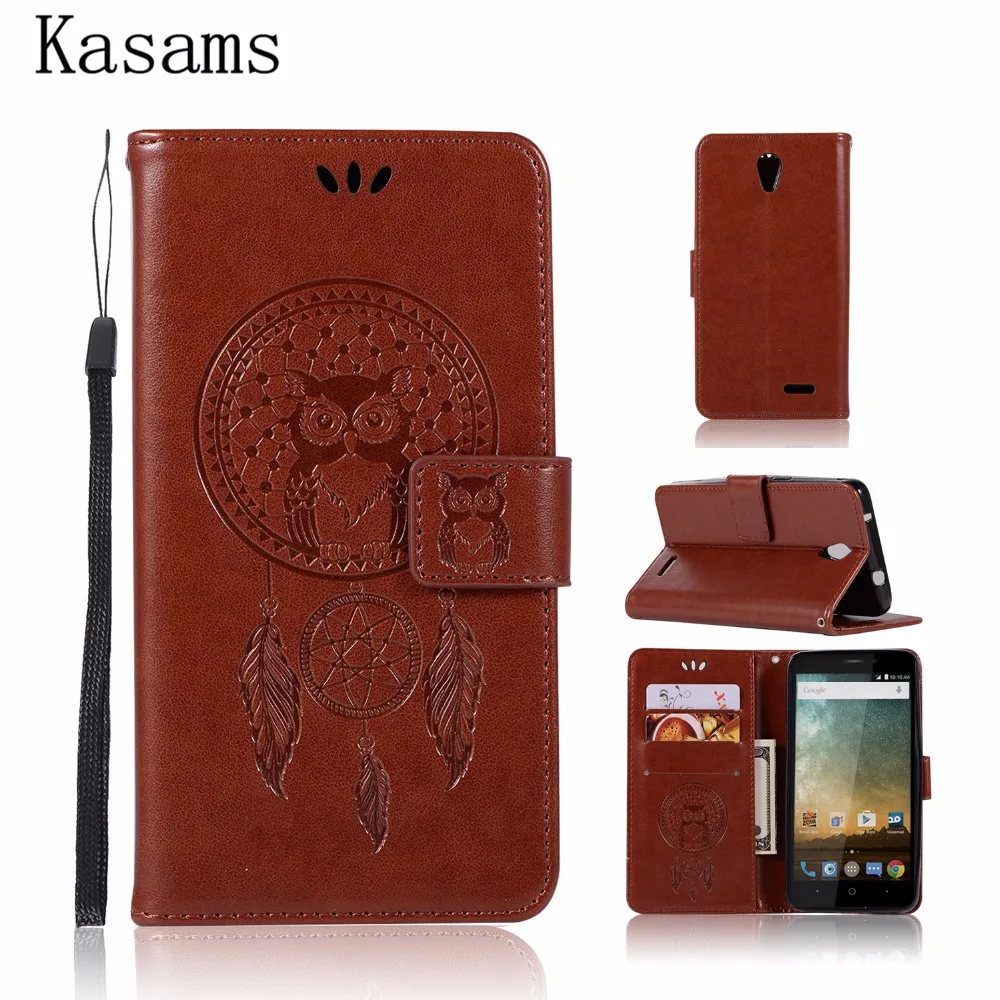 

Leather Case For ZTE Prestige N9132 9132 Flip Cover Fashion Magnetic Wallet Stand Pattern Owl Phone Shell Bag Funda Coque N9132