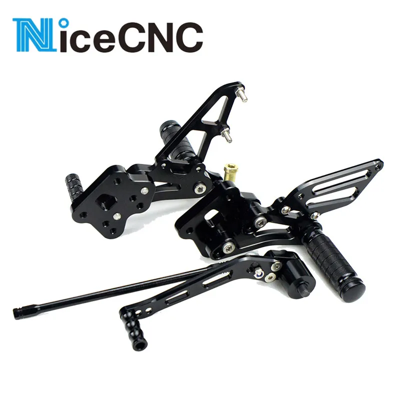 

Adjustable Foot Pegs Rest Footrest Rearsets For Suzuki GSXR600 GSXR750 GSXR GSX-R 600 750 2010 2009 2008 2007 2006 Rear Sets