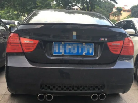 Для Bmw 3 серии E90 спойлер 318i 320i 325i ABS Материал автомобильный на задний багажник