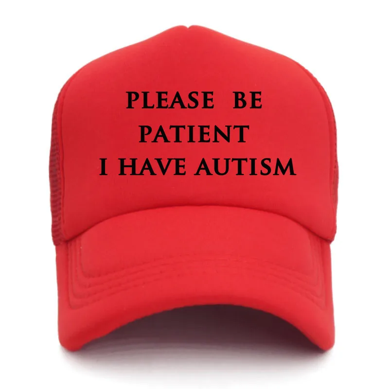 Please Be Patient I Have Autism Letters 