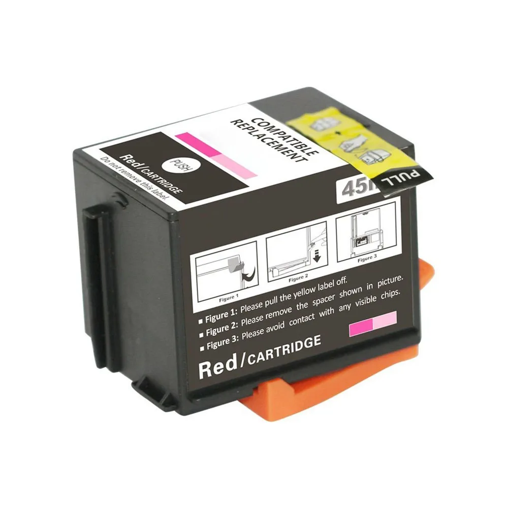 Compatible 765 9 Red Postage ink cartridge for Pitney Bowes DM300c