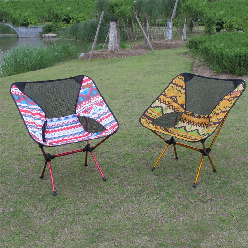 Us 46 83 5 Off Camping Equipment Folding Relax Fishing Chair Folding Portable Camping Chair Ultralight Hiking Backpack Chair 1pc In Fishing Chairs