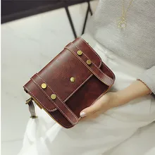 2016 frauen Leder Umhängetasche Handtaschen Schulter Umhängetasche Mode Vintage Kleine Hobo Taschen Kupplung schulranzen