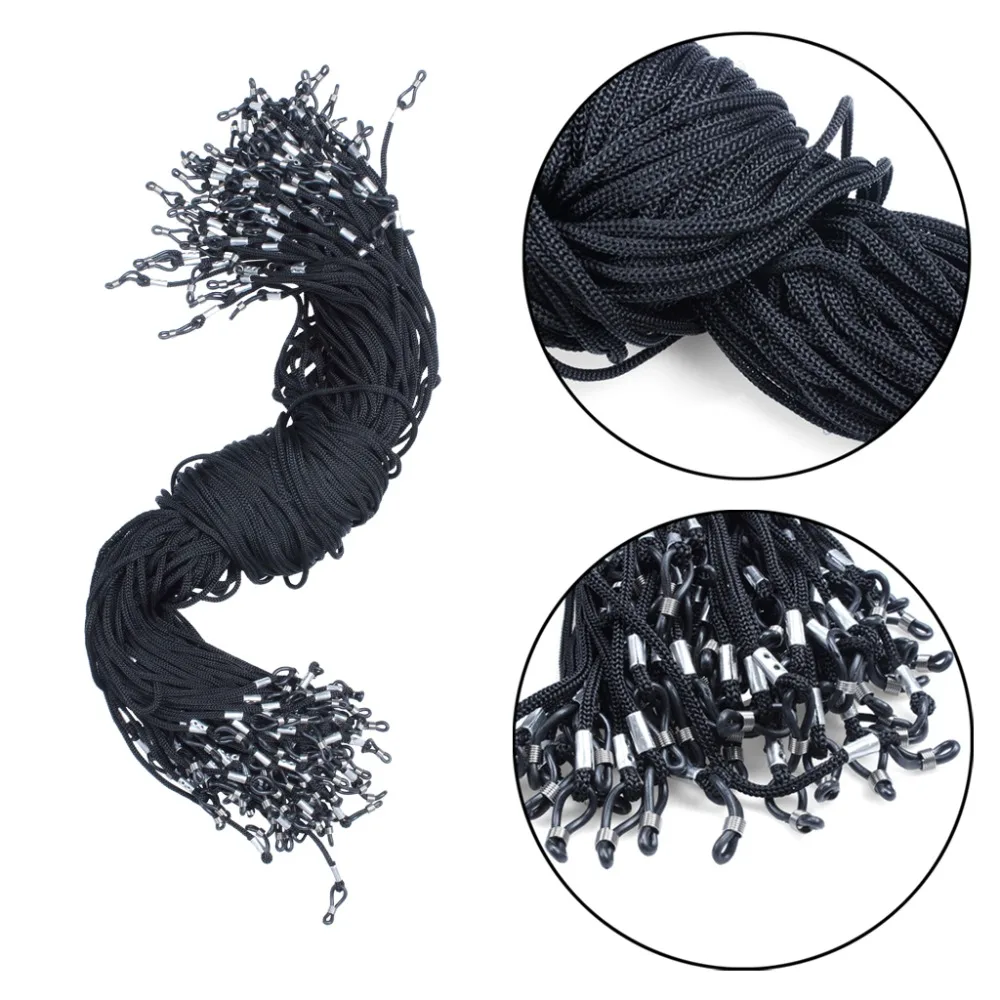 100 x Nylon Eyeglass Holder Cord Sunglass Glasses Eyewear Neck Strap 3 Colors BlackBlueBrown Free Shipping Cheap Price (6)