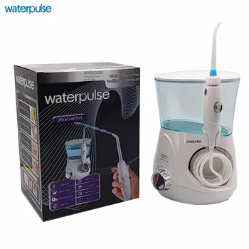 

Waterpulse Water Flosser Oral Irrigator With 5 Tips For Teeth, Braces and Bridges Dentive Professional Aquarius