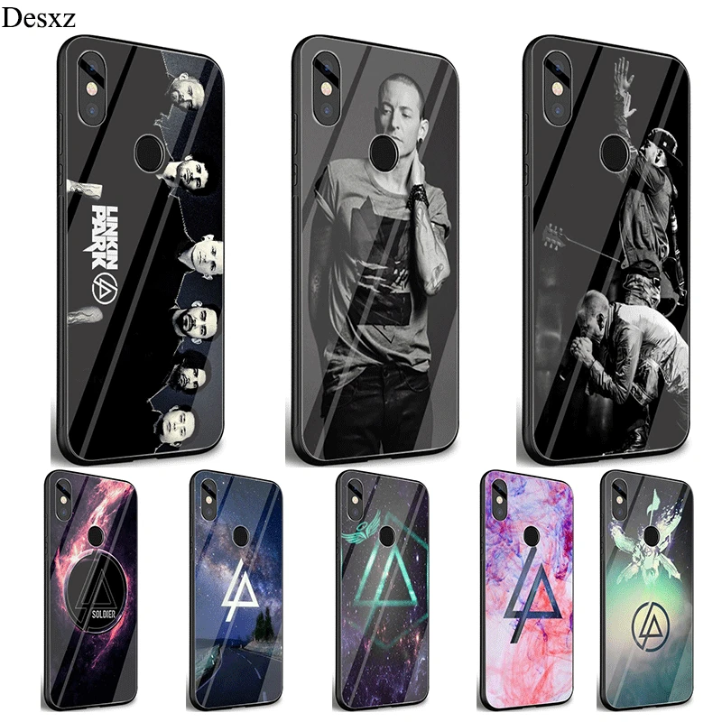 

Desxz Cell Phone Case Glass Linkin Park Chester For Xiaomi Mi 8 Lite A1 A2 5X 6X 9 Redmi Note 5 6 7 Pro 6A 4X Pocophone F1 Cover