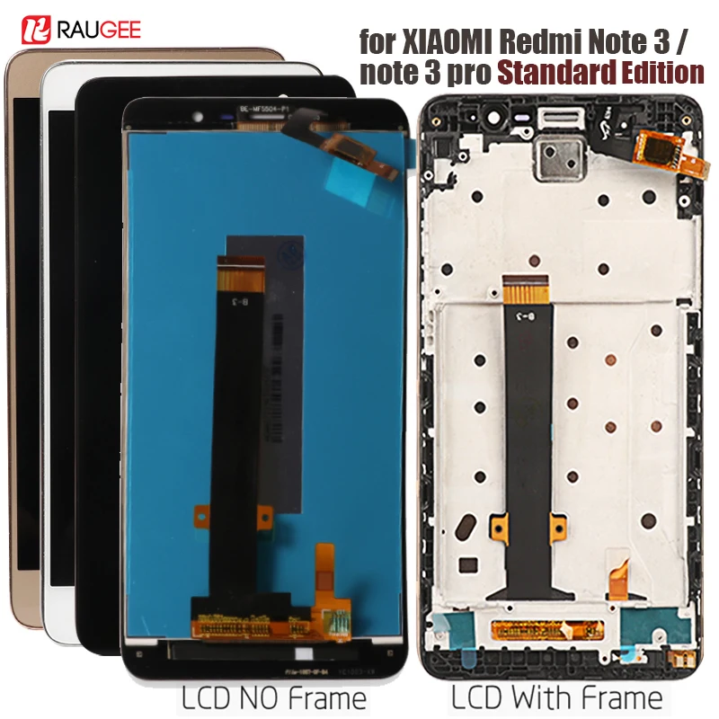 Цена ЖК экран + сенсорный дисплей с рамкой для Xiaomi Redmi Note 3 Pro Soft key backlight для Xiaomi Redmi Note 3 Prime 5,5 (150 мм)