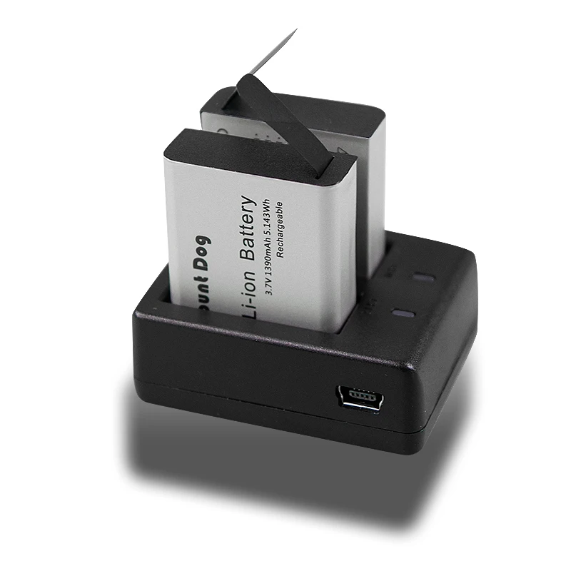 2 шт. 3 7 V 1350mAh батареи для SJCAM sj4000 sj7000 Eken H9R H6R H3R экшн камеры MD 1350 Зарядка