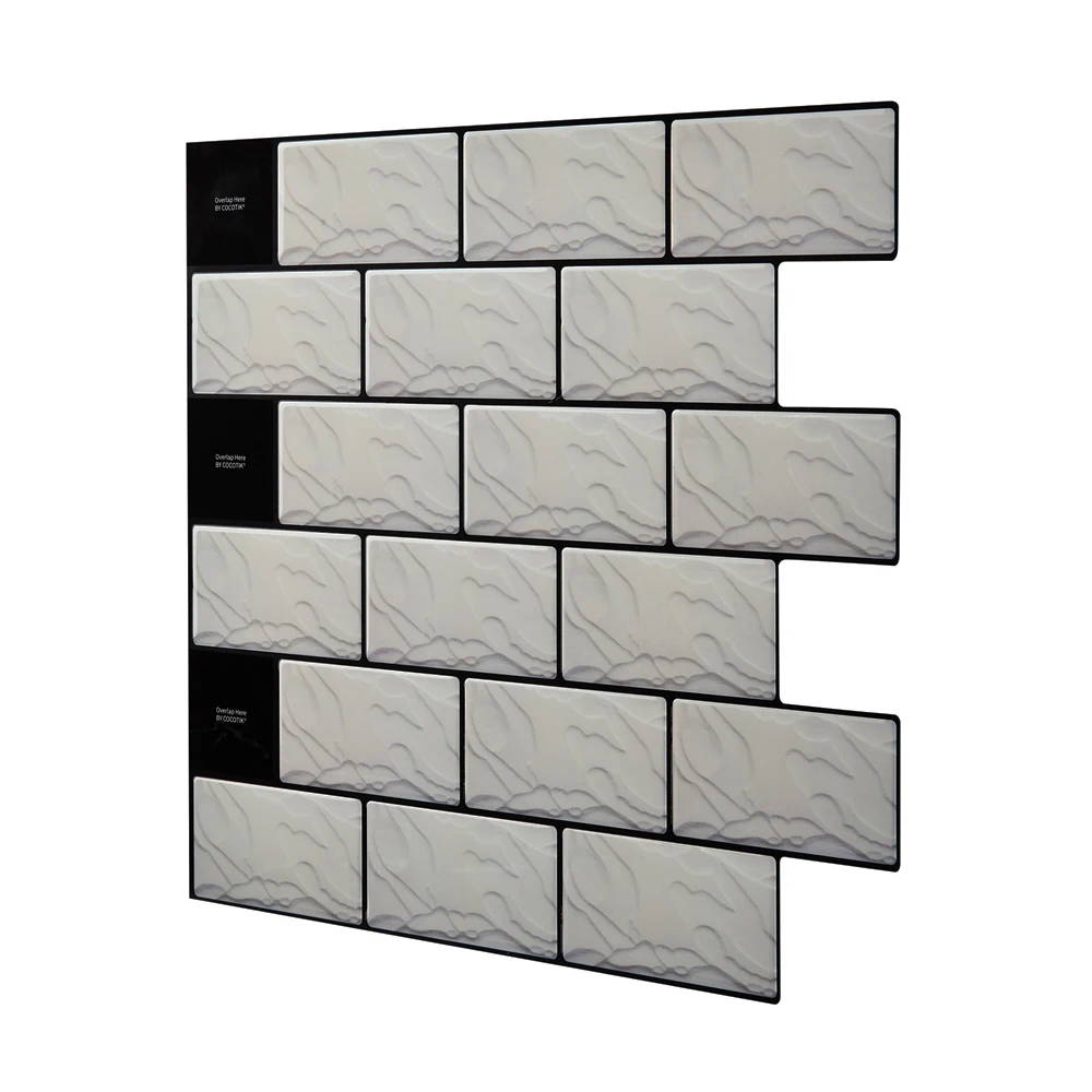 Высококачественная антиплесеная плитка Cocotik 10 5x10 дюймов для стен 3D в модном стиле
