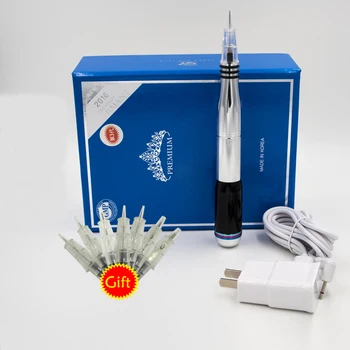 

New Electric Digital Permanent Makeup Tattoo Machines Pen For Eyebrows Lips Body Tattoo Cosmetic Kits Make Up Cartridge Needles