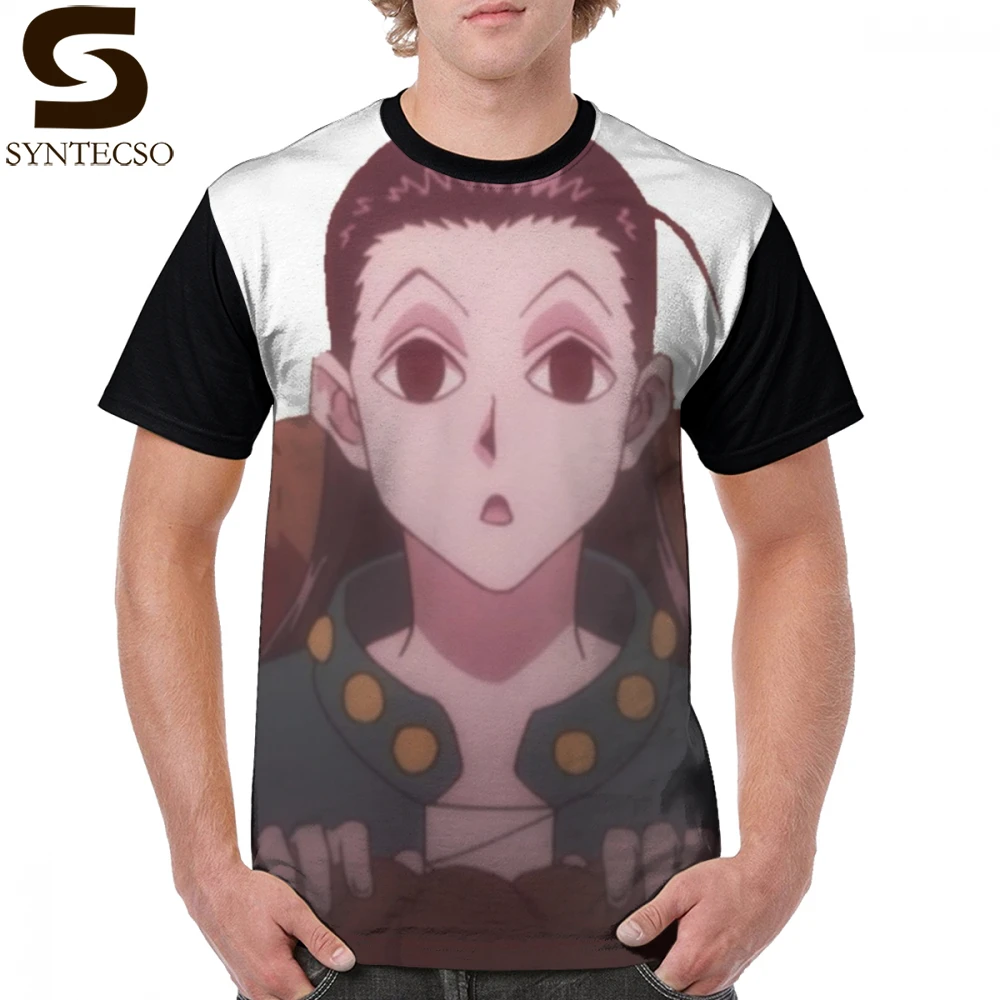 

Hunter X Hunter T Shirt Illumi In A Hole T-Shirt 4xl Men Graphic Tee Shirt Funny Short Sleeve Graphic 100 Percent Polyester Tshirt