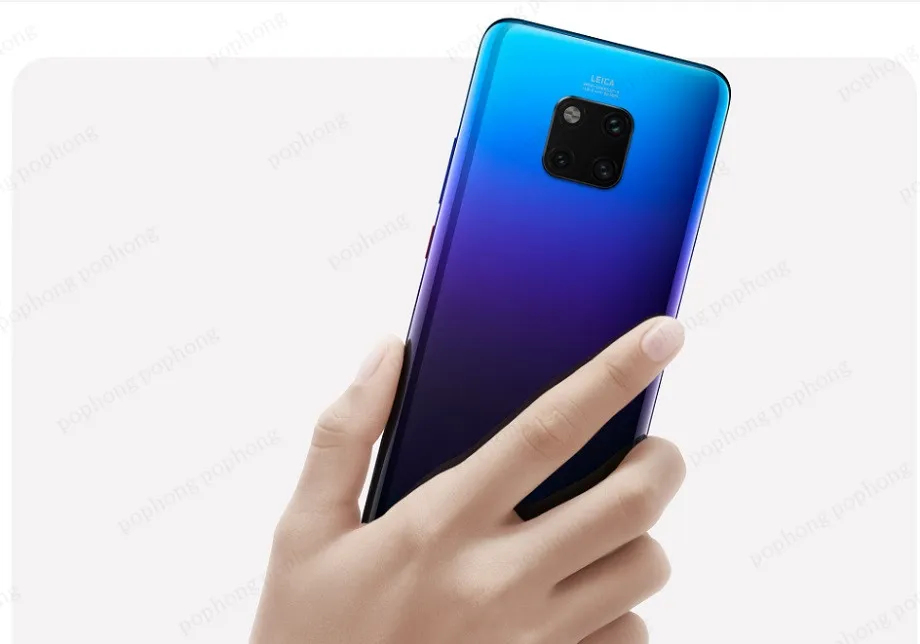 Мобильный телефон HUAWEI mate 20 Pro, 6 ГБ, 128 ГБ, 6,39 дюймов, OLED, Kirin 980, Восьмиядерный, водонепроницаемый, IP68, 40 МП, 4 камеры, Quickcharge