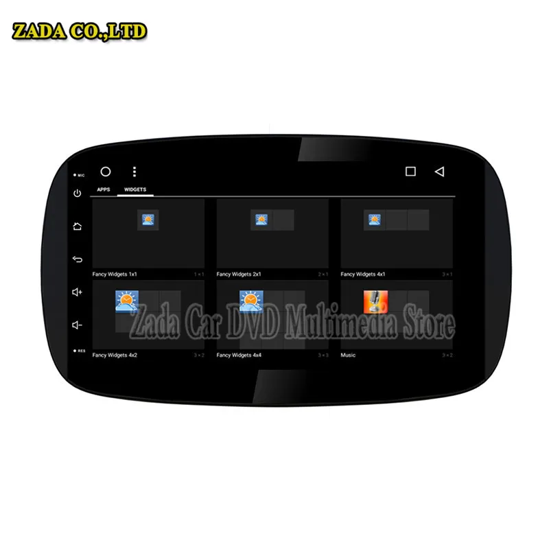 Flash Deal Ectwodvd 9inch Octa Core Android 8.1 Car DVD Player GPS Navigation Multimedia For Benz SMART 2015 3
