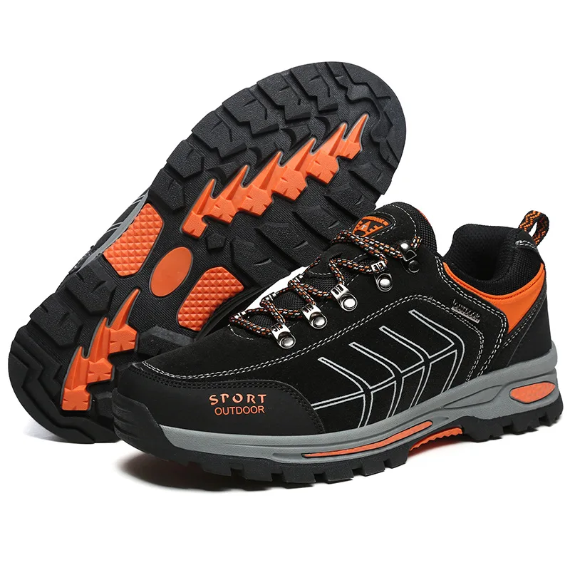 Men Hiking Shoes Antiskid Desert Jungle Trekking Men Sneakers