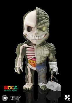 

Killer Croc 4D XXRAY master Mighty Jaxx Jason Freeny anatomy Cartoon ornament