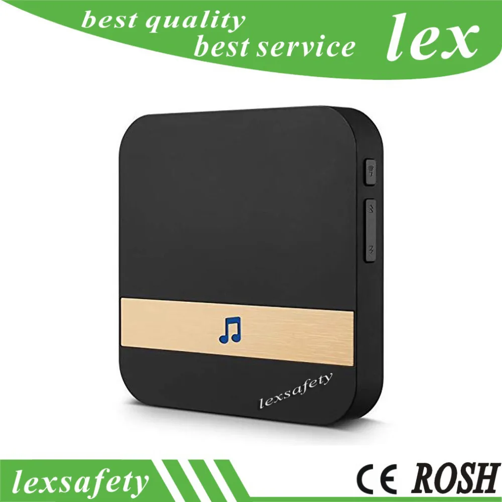 

Plug-in door Chime Visual Doorbell with WiFi Wireless Doorbell App Voice Tips for Visitors Waterproof,wireless door bell chime