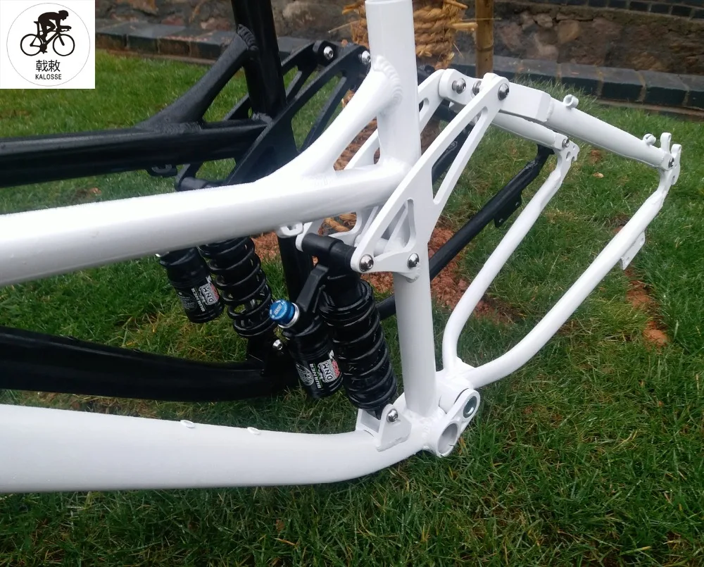 Top Kalosse   190mm travel  aluminum alloy Full suspension   bike frame , 26*17 inch  AM  Downhill 9