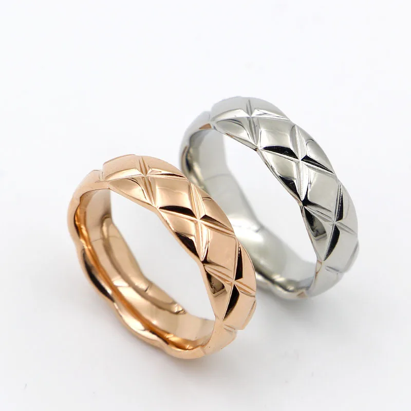 Модное Трендовое ювелирное изделие, корейское крестообразное цветочное текстурное кольцо с указательным пальцем, высококачественное титановое стальное женское кольцо