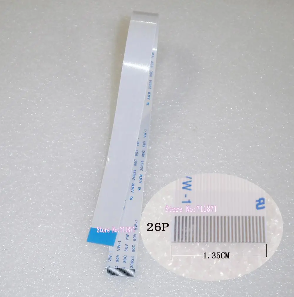 Spacing 0.5mm 26P FFC Cable 250mm Length 0.5 Pitch Flexible Flat Line Wire TTL Connected | Электроника