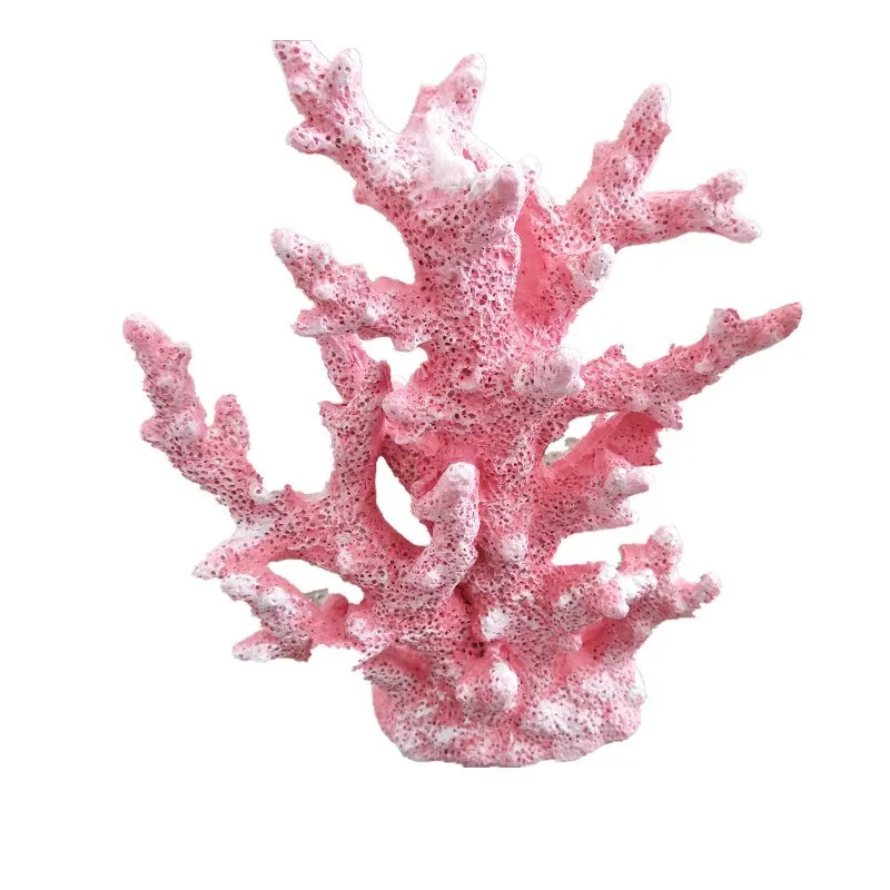 

Creative Mediterranean style resin coral tabletop decoration bar porch aquarium landscaping decoration artificial coral