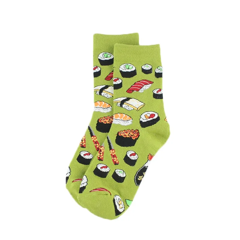 [COSPLACOOL]Harajuku Animal Funny Socks Food Pizza Cute Socks Women Divertidos Ice Cream Creative Sokken Crazy Chaussette Femme ugg socks Women's Socks