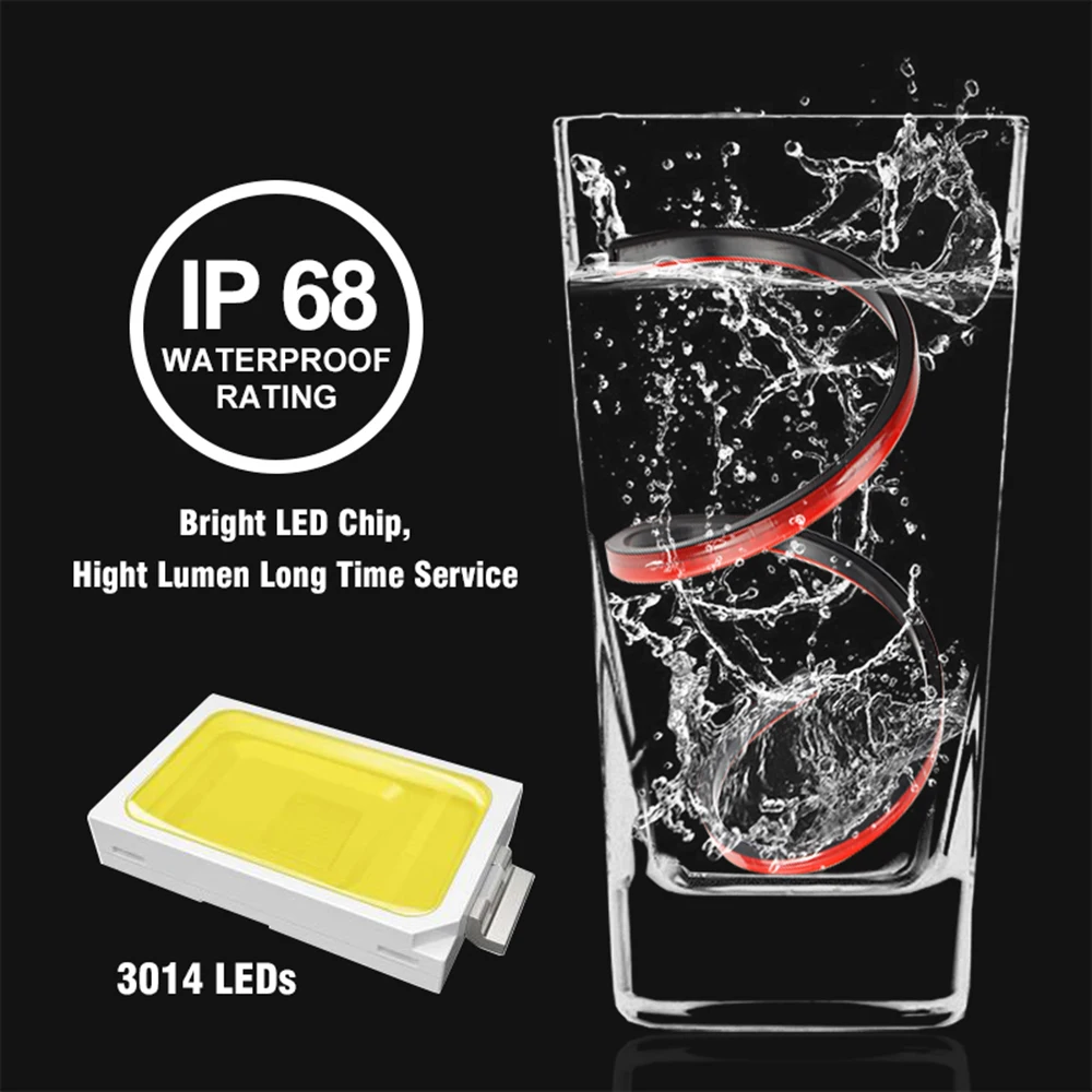 OKEEN-12V-Flexible-Red-90-100cm-Car-Additional-LED-Brake-Light-Car-Third-Brake-Light-With (2)