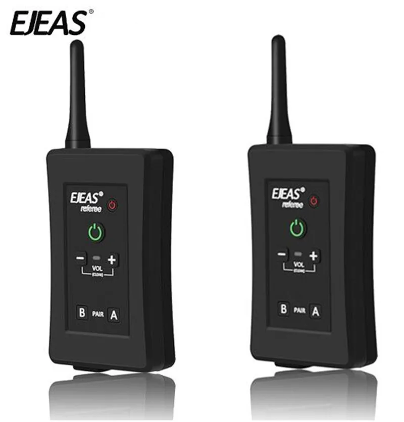 

EJEAS 2PCS Motorcycle Intercom Helmet Headset Bluetooth Intercom 800m Wireless Bluetooth Helmet Speaker Radio Moto Intercom