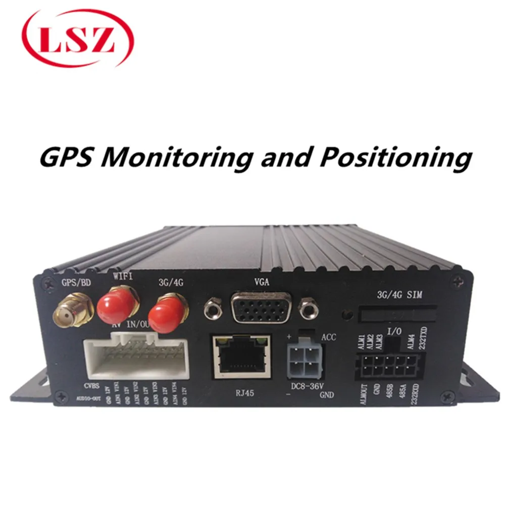 

4-way Hard Disk Vehicle Monitoring Supports GPS Remote Monitoring and Location