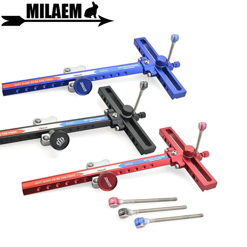 

1Set Archery Recurve Bow Sight BASHA-RE Aluminum Alloy Bow Sight With Sight Pin Micro Adjust Optical Fiber Shooting Accessories