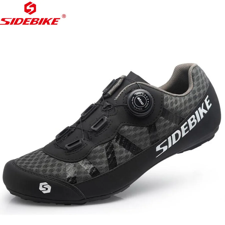 

SIDEBIKE New All Terrain Non-locking Cycling Shoes Man Women Breathable MTB Bike Shoe Leisure size 36-46 Road Bicycle Flat Shoes