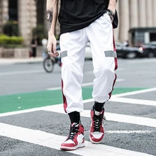 April MOMO осень уличная фитнес брюки мужские хип хоп спортивные брюки с карманами Беговые брюки в повседневном стиле унисекс Harajuku спортивная одежда спортивные штаны