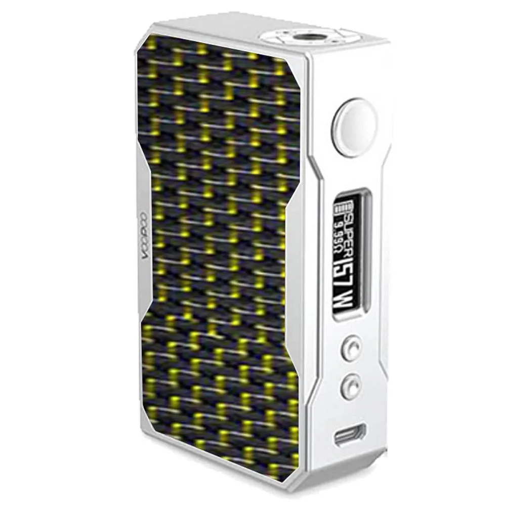 VOOPOO DRAG 157W TC Box MOD& VOOPOO DRAG 2 с US GENE chip контроль температуры электронная сигарета 157W 18650 box mod Vape - Цвет: Black Gold Drag 157W