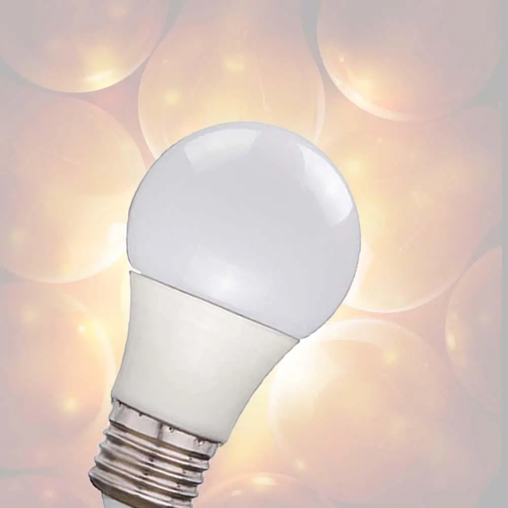 1 E27 Energy Saving LED Bulb Light Lamp 5W Warm White Light Home Eco