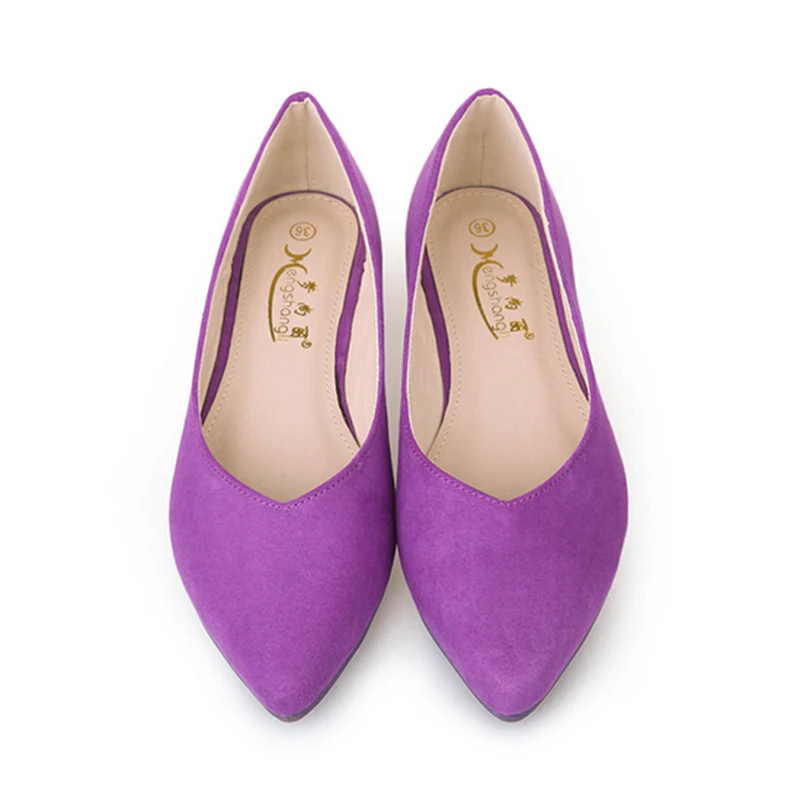 

2016 wild summer style suede flat with flat shoes pointed fashion shoes large size women shoes w899