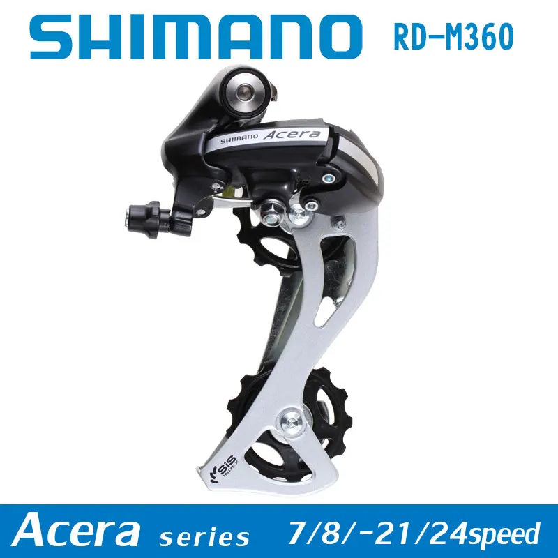 

Shimano Acera M360 RD-M360 Rear Derailleur 7/8 S Mountain Bike Rear Derailleur for 3x7 S 3x8 S 21Speed 24Speed
