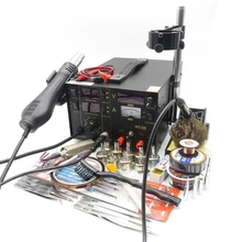 853D 110 В/220 В SMD DC источник питания горячий воздушный пистолет паяльник паяльная станция с подарком Сварка SMT ремонт