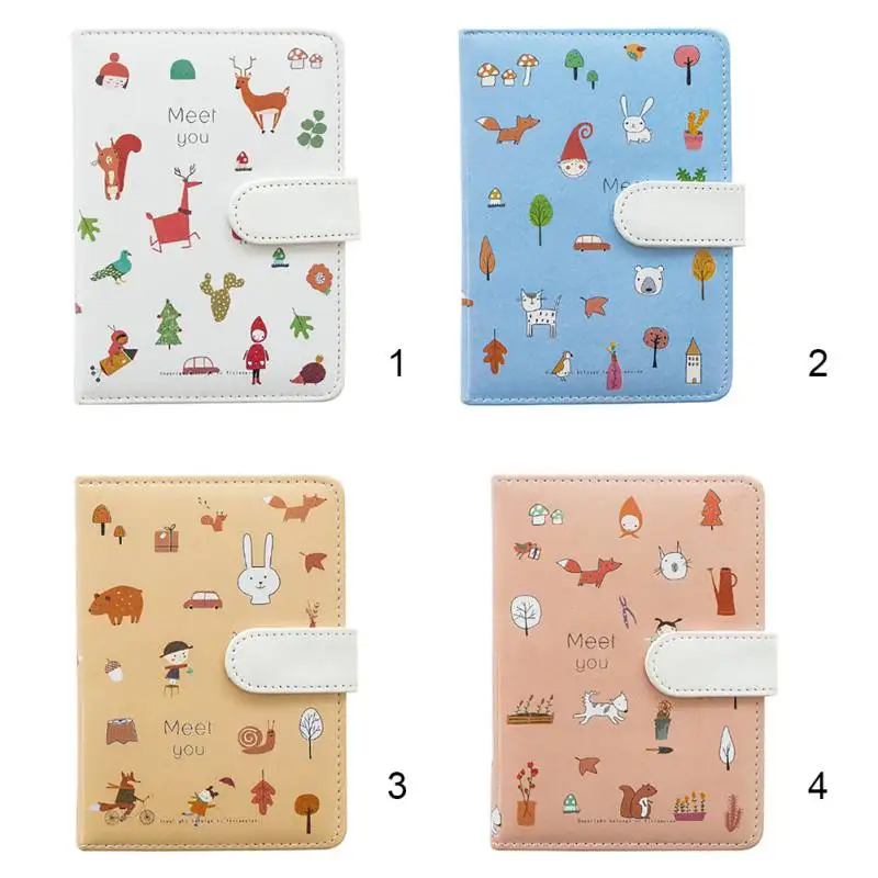 

50K Meet Cute Cartoon Notebook Magnetic Buckle Hand Book Office & School Student Stationery Notebook Children Kawaii Notepad